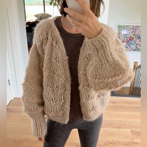 Frisson Knits mohair sweater